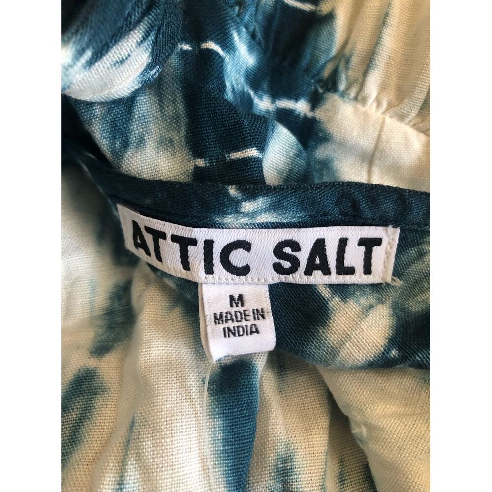 NWT Attic Salt Medium Tie Dye Spaghetti Strap Dress Boho - Picture 11 of 12